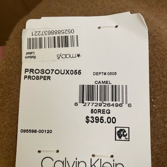 Calvin Klein dress coat. Jacket size/ 50 or XXL roughly - Picture 5 of 6